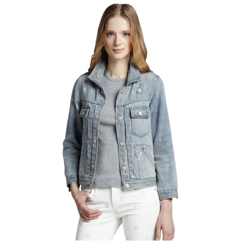 𝅺MARC JACOBS DENIM DISTRESSED JACKET (Marc by)